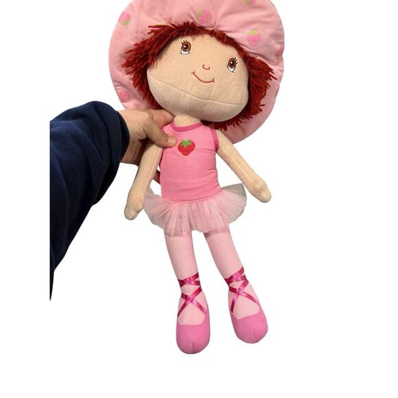 Vintage Strawberry Shortcake Lot Of 3 Stuffed Animals Dolls 2002 2003 2004 - Picture 5 of 15